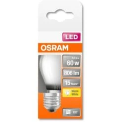 OSRAM Ampoule LED Sphérique Verre Dépoli - 7 W = 60 W - E27 - Blanc Chaud -Philips Boutique osram ampoule led spherique verre depoli 7 w 60 w e27 blanc chaud 4058075434905 598278