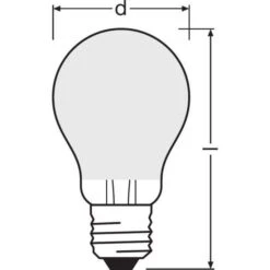 OSRAM Ampoule LED Standard Verre Dépoli Variable - 7W équivalent 60W E27 - Blanc Froid -Philips Boutique osram ampoule led standard verre depoli variable 7w equivalent 60w e27 blanc froid 4058075434608 598272