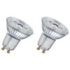 OSRAM Lot De 2 Ampoules Spots LED PAR16 GU10 4,3 W équivalent A 50 W Blanc Chaud -Philips Boutique osram lot de 2 ampoules spots led par16 gu10 4 3 w equivalent a 50 w blanc chaud 4052899388130 514495