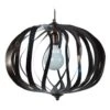 OVALIA Suspension Cercles Tôle Acier 50x50x100 Cm Noir Et Or -Philips Boutique ovalia suspension cercles tole acier 50x50x100 cm noir et or 5603950112264 566455