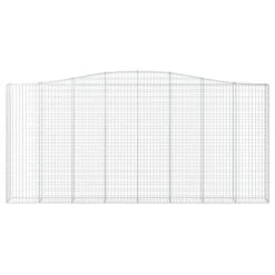 Paniers à Gabions Arqués 3 Pcs 400x30x180/200 Cm Fer Galvanisé 11 Paniers à Gabions Arqués 3 Pcs 400x30x180/200 Cm Fer Galvanisé -Philips Boutique paniers a gabions arques 3 pcs 400x30x180 200 cm fer galvanise 3666722898355 1484685