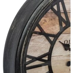 Pendule Relief En Plastique - Ø 50 Cm - Marron -Philips Boutique pendule relief en plastique 50 cm marron 3560238670576 456671