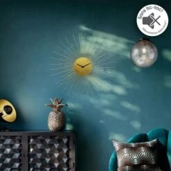 Pendule Soleil En Métal - Ø 67 X Ep. 2 Cm - Or -Philips Boutique pendule soleil en metal 67 x ep 2 cm or 3560238698662 473260