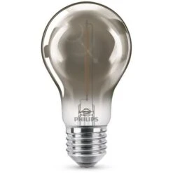 Philips Ampoule LED Equivalent 11W E27 Blanc Chaud Smoky Non Dimmable, Verre -Philips Boutique philips ampoule led equivalent 11w e27 blanc chaud smoky non dimmable verre 8718699759636 661405