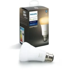 PHILIPS HUE Ampoule White Ambiance - 9,5 W - B22 - Bluetooth