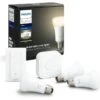PHILIPS HUE Kit De Démarrage White 3 Ampoules Avec Pont De Connexion Et Télécommande Variateur - 10 W - E27 -Philips Boutique philips hue kit de demarrage white 3 ampoules avec pont de connexion et telecommande variateur 10 w e27 8718696785232 760503