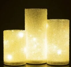 Photophore à LED Verre Blanc Licia H 25 Cm -Philips Boutique photophore a led verre blanc licia h 25 cm 5415203975263 360255