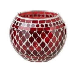 Photophore Boule Verre Rouge Et Blanc Winno H 12 Cm -Philips Boutique photophore boule verre rouge et blanc winno h 12 cm 5415203968647 370586