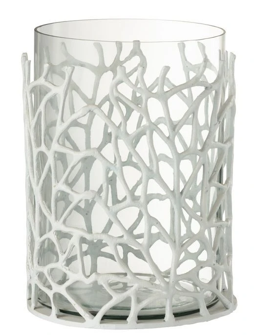 Photophore Mer En Métal Blanc D 25.5 Cm 3 Photophore Mer En Métal Blanc D 25.5 Cm