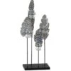 Photophore Métal Gris Sur Pied Noir Licia -Philips Boutique photophore metal gris sur pied noir licia 5415203969378 360349