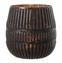 Photophore Oeuf Verre Marron Nissy -Philips Boutique photophore oeuf verre marron nissy 5415203952363 364226