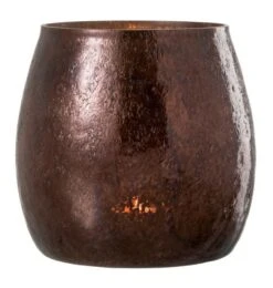 Photophore Rond Verre Marron Brillant Nissy H 19 Cm -Philips Boutique photophore rond verre marron brillant nissy h 19 cm 5415203952332 367791