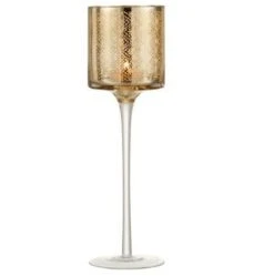 Photophore Sur Pied Verre Doré Geera H 25 Cm 6 Photophore Sur Pied Verre Doré Geera H 25 Cm -Philips Boutique photophore sur pied verre dore geera h 25 cm 5400924040413 380456