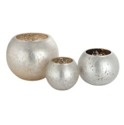 Photophore Verre Argenté Et Doré Licia D 20 Cm -Philips Boutique photophore verre argente et dore licia d 20 cm 5415203965059 360393