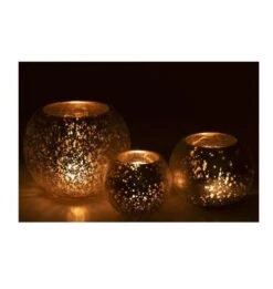 Photophore Verre Argenté Et Doré Licia D 20 Cm -Philips Boutique photophore verre argente et dore licia d 20 cm 5415203965059 360395