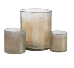 Devant -Philips Boutique photophore verre beige liath h 23 cm 5415203920973 362307