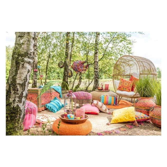 Photophore Verre Multicolore Pied Métal Noir Veeda 6 Photophore Verre Multicolore Pied Métal Noir Veeda – Image 4