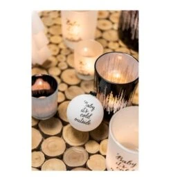 Photophores Verre Noir Et Blanc Bialli H 15 Cm - Lot De 6 -Philips Boutique photophores verre noir et blanc bialli h 15 cm lot de 6 5415203951700 368826