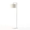 Pied De Lampadaire Métal Blanc Loren H 170 Cm