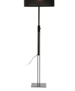 Pied De Lampadaire Métal Noir Mila