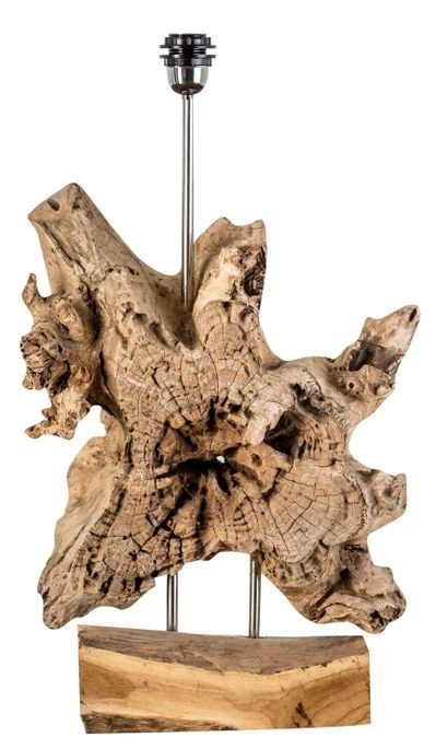 Pied De Lampe En Bois De Teck Naturel Vieilli Vitto 3 Pied De Lampe En Bois De Teck Naturel Vieilli Vitto