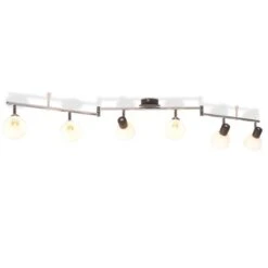 Plafonnier Avec 6 Projecteurs E14 Noir -Philips Boutique plafonnier avec 6 projecteurs e14 noir 8718475532354 605859