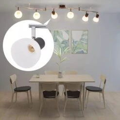 Plafonnier Avec 6 Projecteurs E14 Noir -Philips Boutique plafonnier avec 6 projecteurs e14 noir 8718475532354 605860