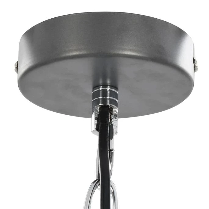 Plafonniers 2 Pcs Gris Rond E27 8 Plafonniers 2 Pcs Gris Rond E27 – Image 6