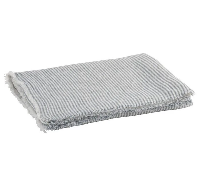 Plaid à Rayures Tissu Bleu Et Blanc Marino 3 Plaid à Rayures Tissu Bleu Et Blanc Marino