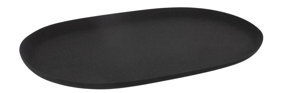 Plateau Ovale Métal Noir Garty L 46 Cm 3 Plateau Ovale Métal Noir Garty L 46 Cm