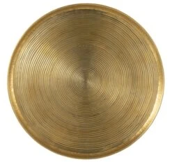 Plateau Rond Anneaux Aluminium Doré Extralarge Fita D 75 Cm -Philips Boutique plateau rond anneaux aluminium dore extralarge fita d 75 cm 5400924287085 1336861