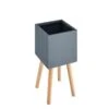 Pot Carré Sur Pieds En Bois - 50 X 50x 50 Cm - Pieds: 40 Cm - Gris Anthracite 1 Pot Carré Sur Pieds En Bois - 50 X 50x 50 Cm - Pieds: 40 Cm - Gris Anthracite -Philips Boutique pot carre sur pieds en bois 50 x 50x 50 cm pieds 40 cm gris anthracite 3612408924924 456110