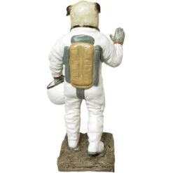 Sculpture Chien Astronaute Polyrésine Blanche Spacie -Philips Boutique sculpture chien astronaute polyresine blanche med 3248117544032 413996