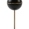 Sculpture Métal Doré Et Noir Round H 38 -Philips Boutique sculpture metal dore et noir round h 38 8435471830672 324765