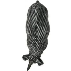 Sculpture Rhinocéros Polyrésine Argentée Zoorin -Philips Boutique sculpture rhinoceros polyresine argentee rino 3248117547057 414006