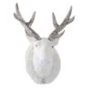 Sculpture Tête De Cerf Peluche Blanc Et Argenté Licia -Philips Boutique sculpture tete de cerf peluche blanc et argente licia 5415203973665 360637