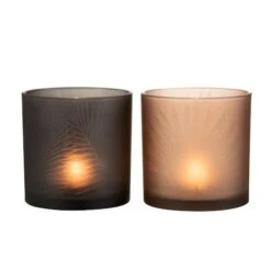 Set De 6 Photophores Verre Noir Et Marron Cintee H 15 Cm -Philips Boutique set de 6 photophores verre noir et marron cintee h 15 cm 5400924040116 372059