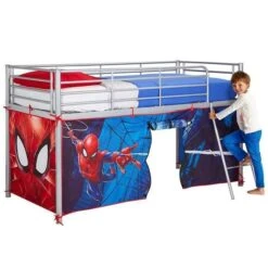 SPIDERMAN Tente Pour Lit Enfant Surélevé -Philips Boutique spiderman tente pour lit enfant sureleve 5013138667194 513422