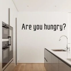 Stickers Adhésif Mural Are You Hungry - 120x20cm -Philips Boutique stickers adhesif mural are you hungry 120x20cm 8055682178631 536285