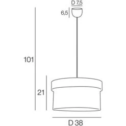 Suspension Amman - Coton Et Raphia - Cylindre - E27 - Ø38 Cm - Noir Et Raphia -Philips Boutique suspension amman coton et raphia cylindre e27 38 cm noir et raphia 3188000778079 1136072
