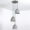 Suspension Métal Et Béton Gris 3 Lampes Notibe -Philips Boutique suspension metal et beton gris 3 lampes betoni 3327480055113 532600