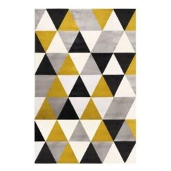 TAO SCANDI Tapis De Salon - 190 X 290 Cm - Polypropylene - Jaune