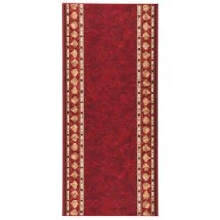 Tapis De Couloir Antidérapant Rouge 67x150 Cm