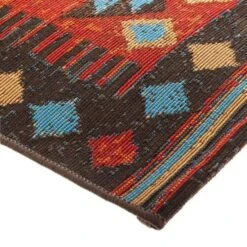 Tapis De Salon Kilim - 100 X 150 Cm - Rouge -Philips Boutique tapis de salon kilim 100 x 150 cm rouge 3560238696477 430068