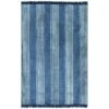 Tapis Kilim Coton 160 X 230 Cm Avec Motif Bleu
