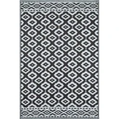 Tapis Tropique Réversible - Scoobi 112 - Noir - 100% Polypropylene - 120 X 180 Cm - Extérieur - NAZAR -Philips Boutique tapis tropique reversible scoobi 112 noir 100 polypropylene 120 x 180 cm exterieur nazar 3701234244136 1298012