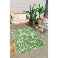 Tapis Tropique Réversible - Scoobi 113 - Vert - 100% Polypropylene - 120 X 180 Cm - Extérieur - NAZAR -Philips Boutique tapis tropique reversible scoobi 113 vert 100 polypropylene 120 x 180 cm exterieur nazar 3701234244167 1303064