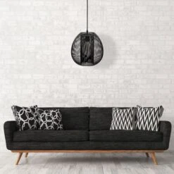 THE HOME DECO LIGHT Suspension LA12051 Boule Filaire - Noir M4 -Philips Boutique the home deco light suspension la12051 boule filaire noir m4 3664944048749 565976