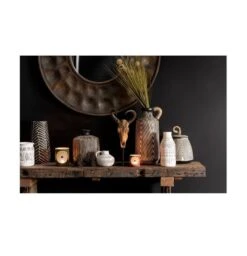 Vase Céramique Marron Et Beige Cintee H 31 Cm - Lot De 4 -Philips Boutique vase ceramique marron et beige cintee h 31 cm lot de 4 5415203981868 372395