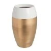 Vase Terre Cuite Blanc Et Doré Narsh -Philips Boutique vase terre cuite blanc et dore narsh 5415203986450 358100